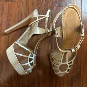 Sergio Rossi platform stiletto sandals size 38